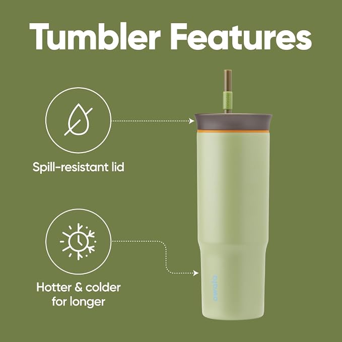 Owala Stainless Steel Triple Layer Insulated Travel Tumbler