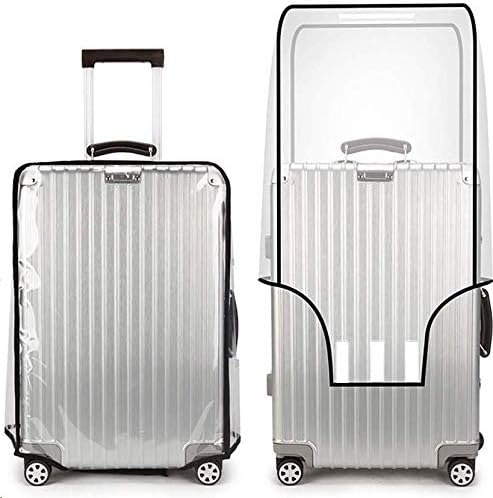 JenKin Luggage Protector Suitcase Cover PVC Waterproof Travel Suitcase Fits
