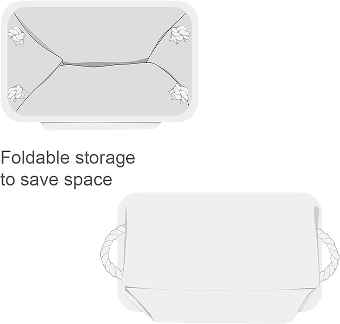 TheWarmHome Storage Basket for Organizing