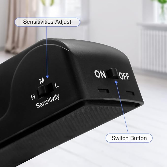 2 Pack Door Stop Alarm, Door Stopper