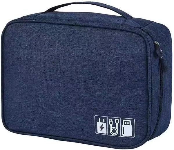 Cable Organizer bag for women or men, Electronic Accessories Carry Case