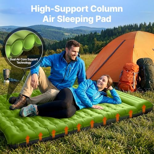 OGERY Sleeping Pad, Ultralight Inflating Camping Pad with 6" Extra-Thick