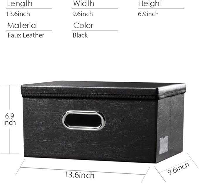 PRANDOM Collapsible Storage Box