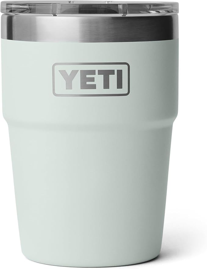 YETI Rambler 16 oz Stackable Tumbler, Vacuum Insulated, Stainless Steel with MagSlider Lid | Stackable, Vacuum Insulated, MagSlider Lid, Stackable, Vacuum Insulated, MagSlider Lid