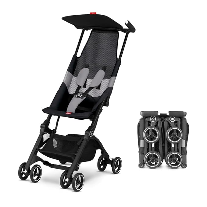 gb Pockit Air All Terrain Ultra Compact Lightweight Travel Stroller