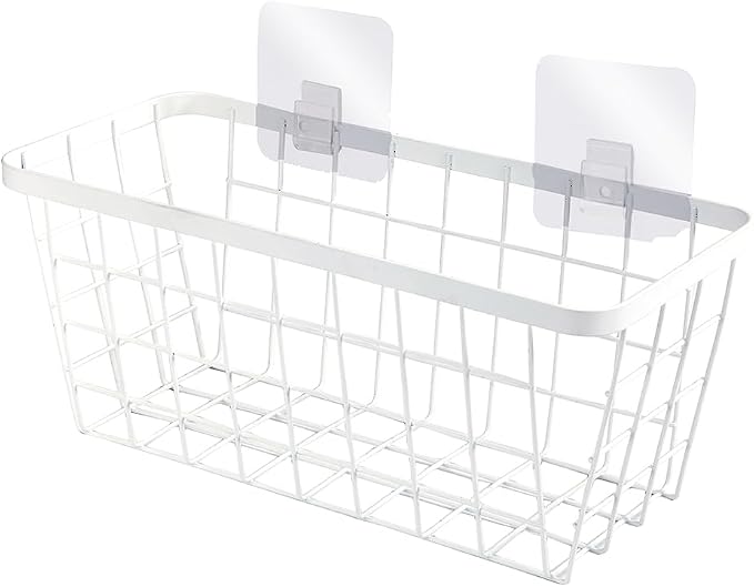 LeleCAT White Hanging Kitchen Baskets