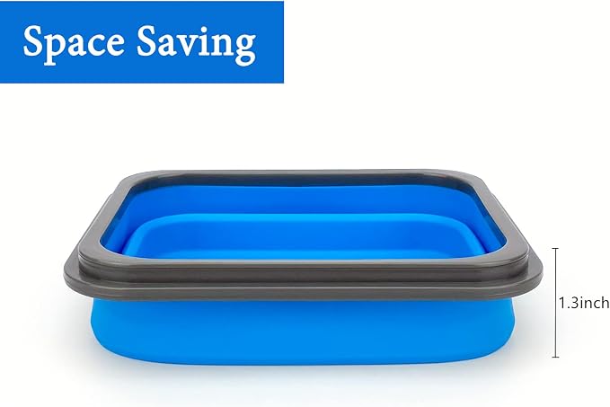 Small Silicone Collapsible Snacks Container