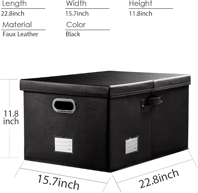 PRANDOM Collapsible Storage Box
