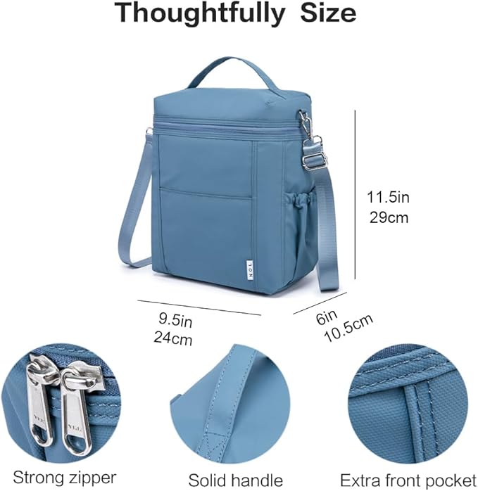 NOL Natural Organic Lifestyle Insulated Lunch Bags