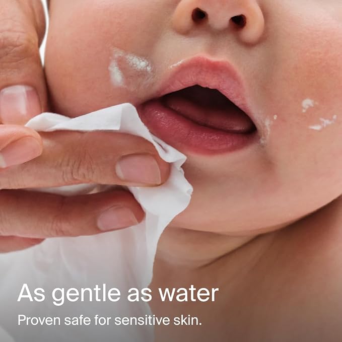 Coterie Baby Wipes for Sensitive Skin, Plant-Based and Plastic-Free Fibers