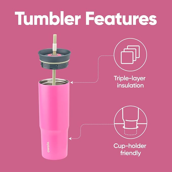 Owala Stainless Steel Triple Layer Insulated Travel Tumbler