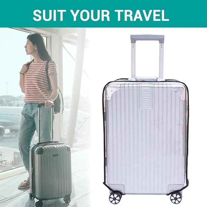 Clear Suitcase Cover