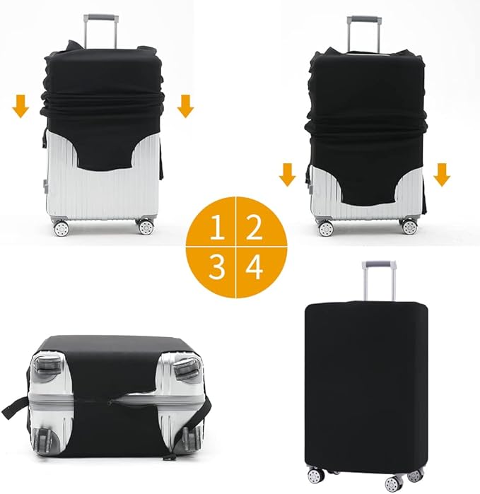 Travelkin Luggage Covers For Suitcase Tsa Approved, Suitcase Cover Protector