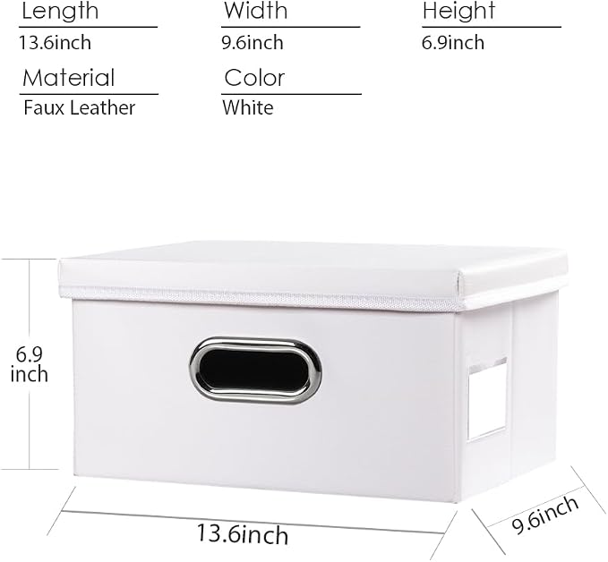 PRANDOM Collapsible Storage Box