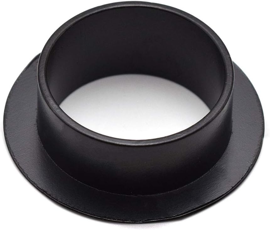 1 Inch(25mm) Zinc Alloy Desk Hole Cover Grommets Black Wire Cord Cable Organizer for Computer Desk Cabinet