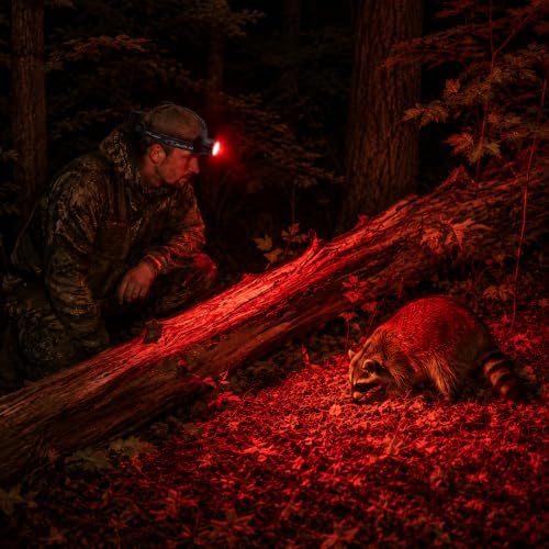 AKNEAR Rechargeable LED Headlamp Super Bright, 99000 High Lumens Head Lamp Zoomable, 25Dys+ Runtime & 12 Mode & Lightweight Comfort & 125° Adjustable Waterproof Head Light for Outdoor