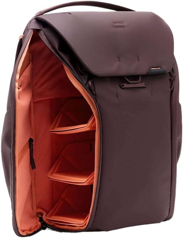 Peak Design Everyday Backpack V3 20L, MagLatch Top, Dual Side Access, FlexFold