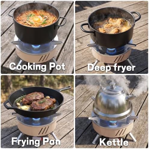 5 Burner Portable Propane Camping Stove
