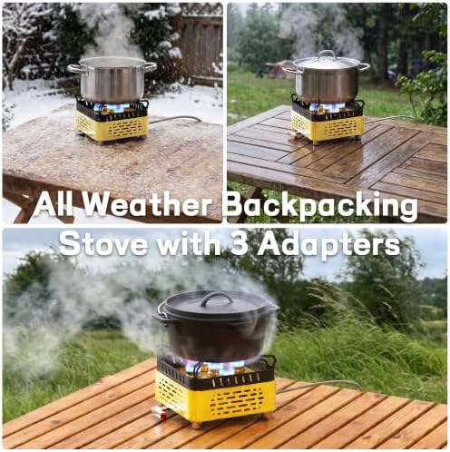 5 Flame Portable with Piezo Ignition Portable Gas Stove