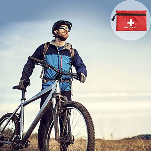 AOUTACC Mini First Aid Kit Empty, Travel Empty First Aid Kit Pouch Bag
