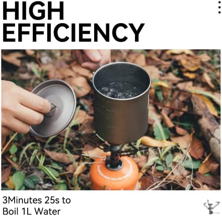 Fire-Maple Hornet II Portable Camping Stove Ultra Light Titanium Gas Stove