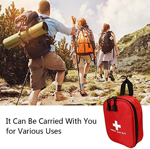 AOUTACC Nylon First Aid Kit Empty, Travel Empty First Aid Kit Pouch Bag
