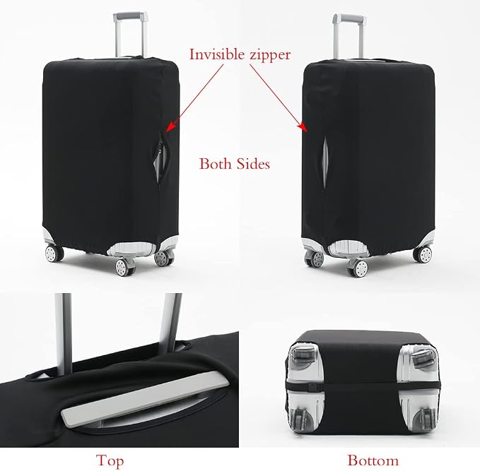 Travelkin Luggage Covers For Suitcase Tsa Approved, Suitcase Cover Protector