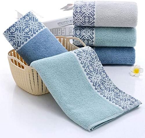2 Pack Cotton Hand Towels, 100% Cotton Face Towels, Durable Highly Absorbent