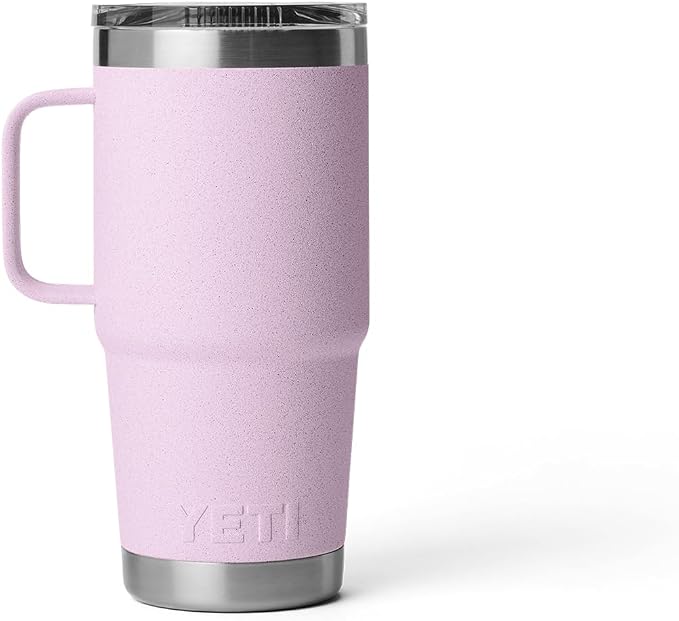 YETI Rambler 20 oz Travel Mug, Stainless Steel, Vacuum Insulated