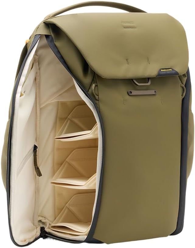 Peak Design Everyday Backpack V3 20L, MagLatch Top, Dual Side Access, FlexFold