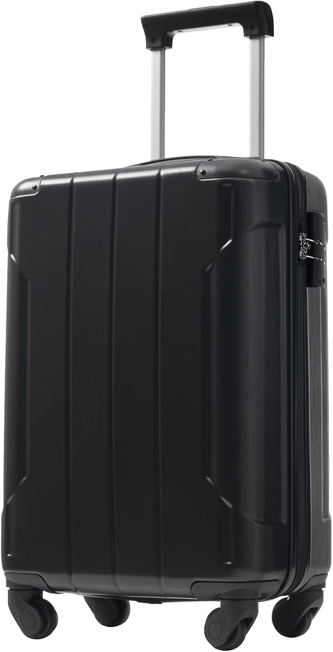 Merax 20 Inch Carry On Luggage Airline Approved, Hardshell ABS Suitcase