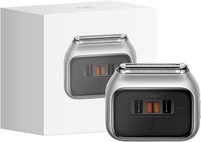 Laifen P3 Pro 3-Blade Electric Shaver, Dual Linear High-Speed Motors 12