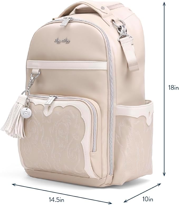Itzy Ritzy Diaper Bag Backpack – Large Capacity Boss Plus Baby Backpack Diaper