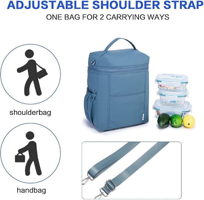 NOL Natural Organic Lifestyle Insulated Lunch Bags