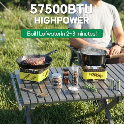 5 Flame Portable with Piezo Ignition Portable Gas Stove