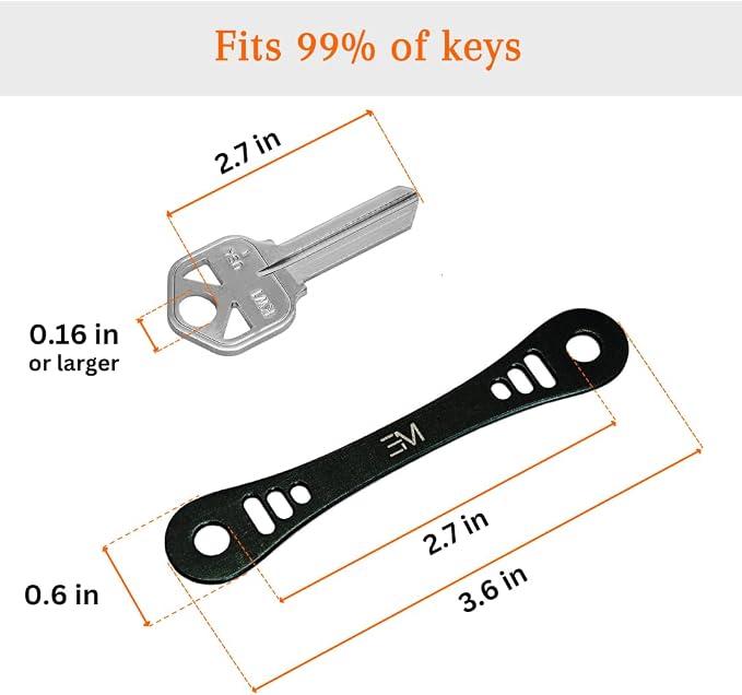 EM Premium Products Compact Key Holder