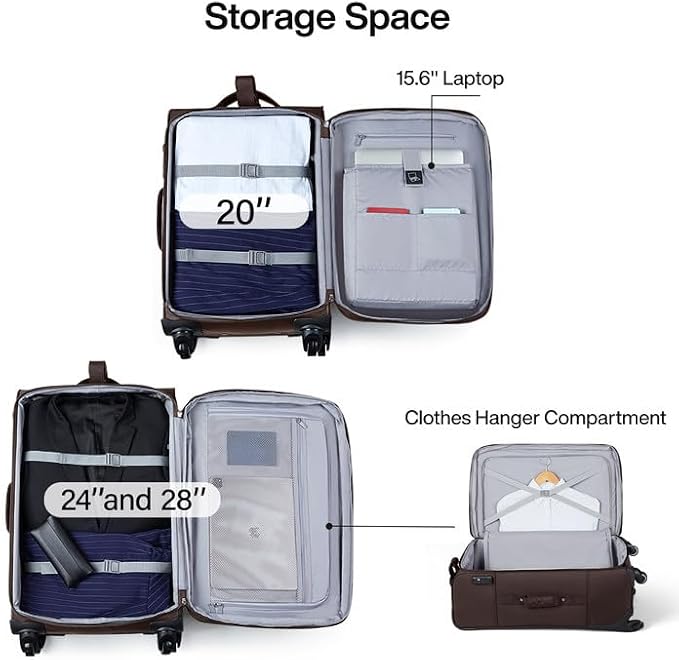 Hanke 28 Inch Softside Expandable Luggage