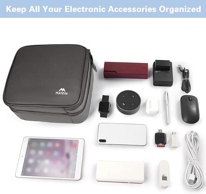 MATEIN Cord Organizer Case