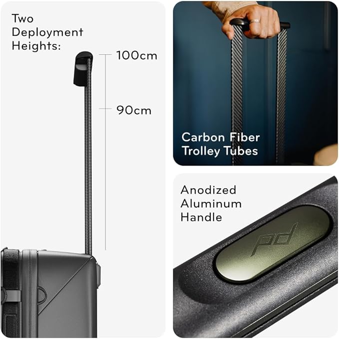 Peak Design Roller Pro Carry-On, Expandable Small Suitcase