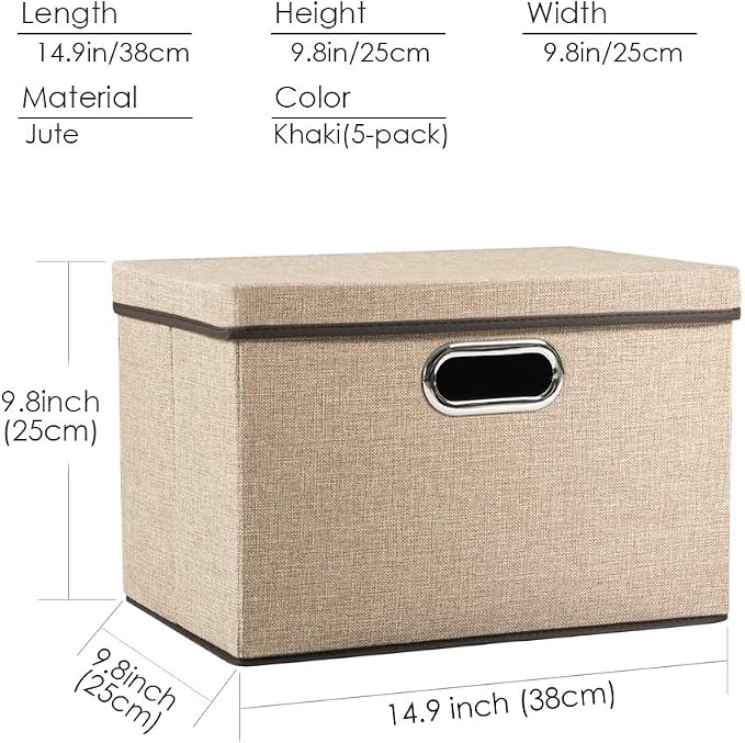 PRANDOM Collapsible Storage Containers