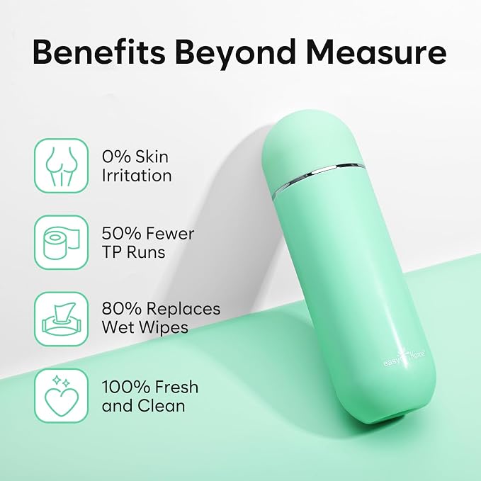 Easy@Home Portable Bidet for Travel: Peri Bottle for Postpartum Care