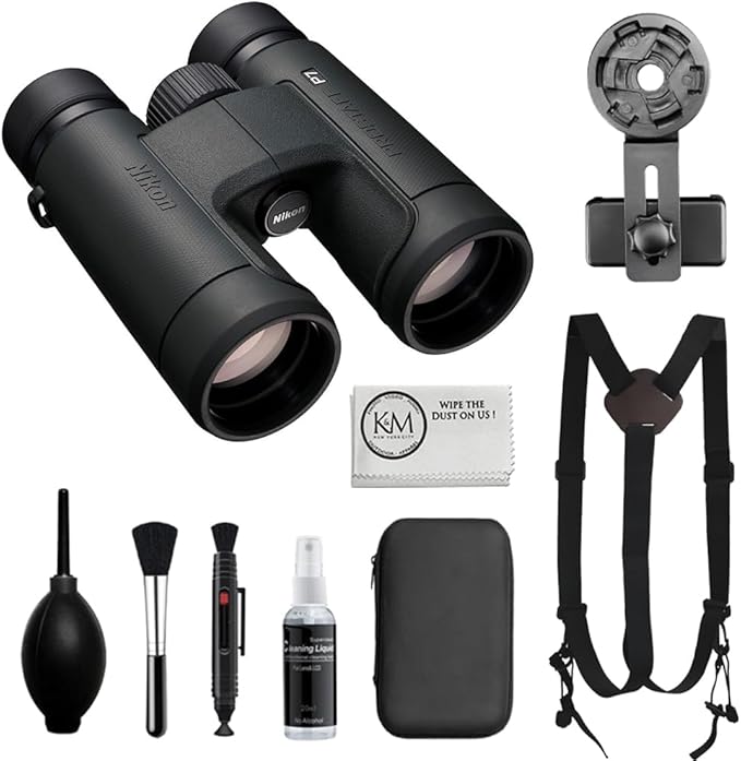 Nikon PROSTAFF P7 10x42 Binoculars Bundled