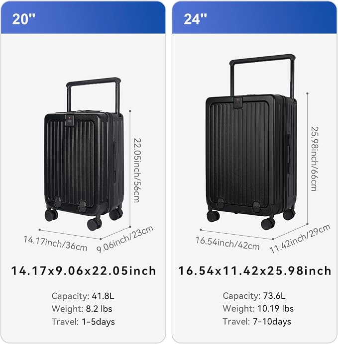 SOKOK Front Pocket Luggage