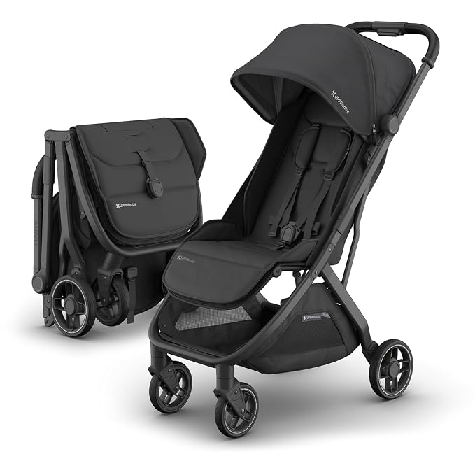 UPPAbaby Minu V3 Travel Stroller | Lightweight + Compact Design | One-Hand Fold