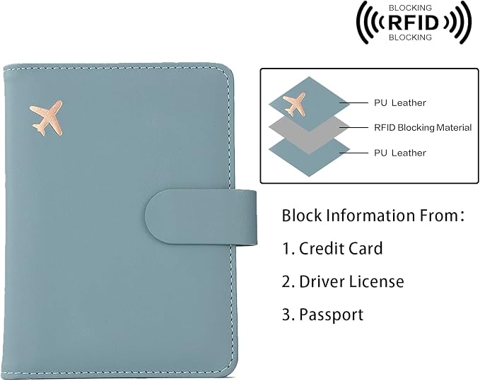 Melsbrinna Rfid Passport Holder