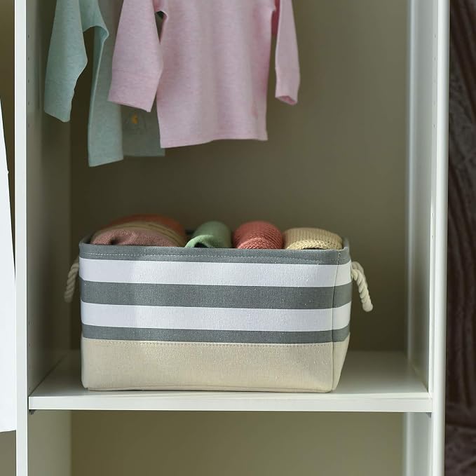 TheWarmHome Storage Basket Fabric Basket