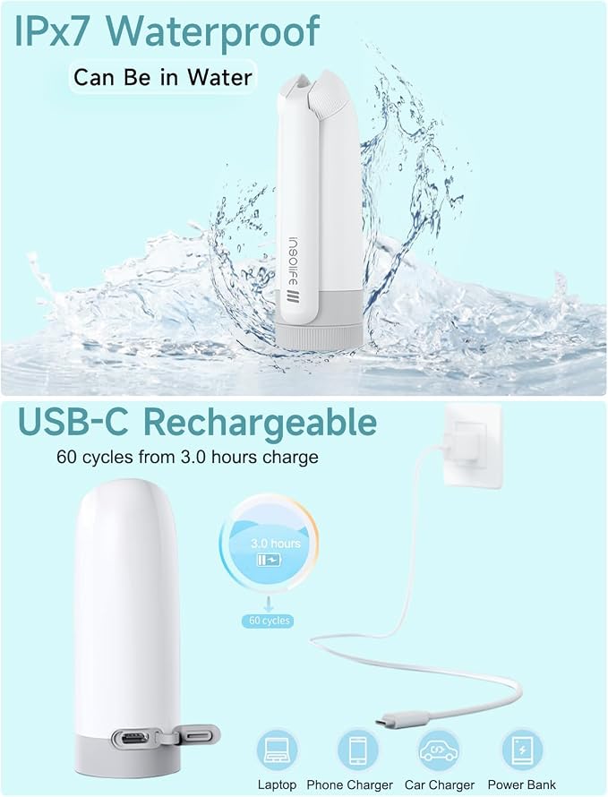 Portable Bidet | High Pressure Travel Bidet | Rechargeable Electric Portable
