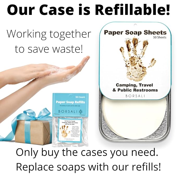 BORSALI Paper Soap Sheets