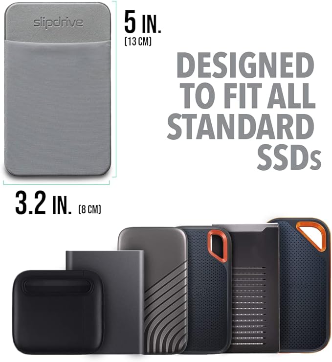Slipdrive - Portable Hard Drive Sleeve