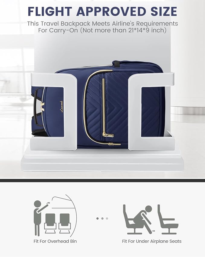 LOVEVOOK Laptop Backpack Purse for Women, Work Business Travel Computer Bags